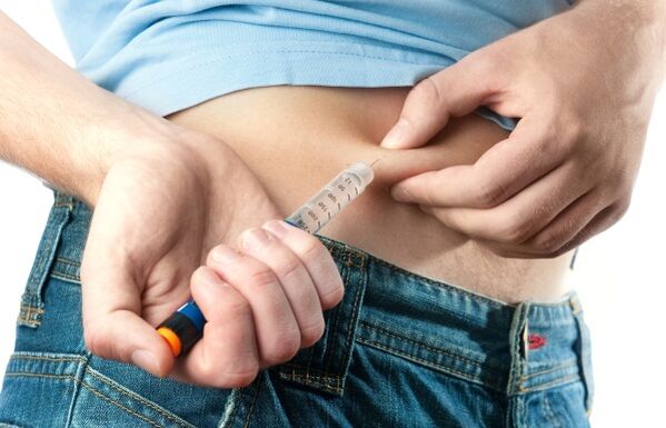 Diabetes tipo 2 grave requer administração de insulina