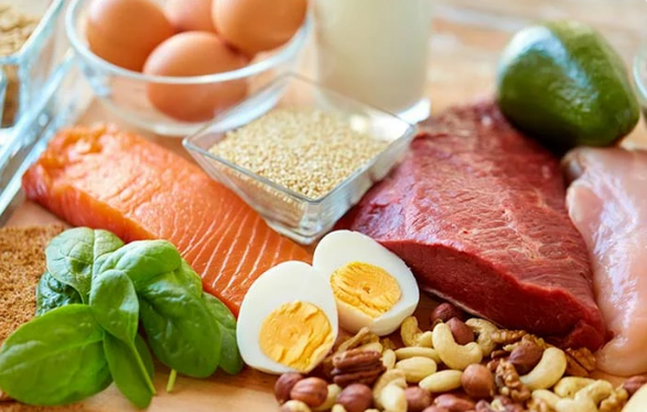 Adicione todos os seus pratos proteínas