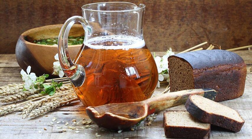 Evitando kvass em uma dieta protéica
